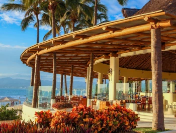 Azul restaurant Terrace at Grand Velas Riviera Nayarit Resort.