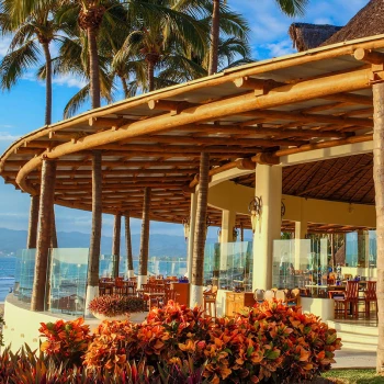 Azul restaurant Terrace at Grand Velas Riviera Nayarit Resort.