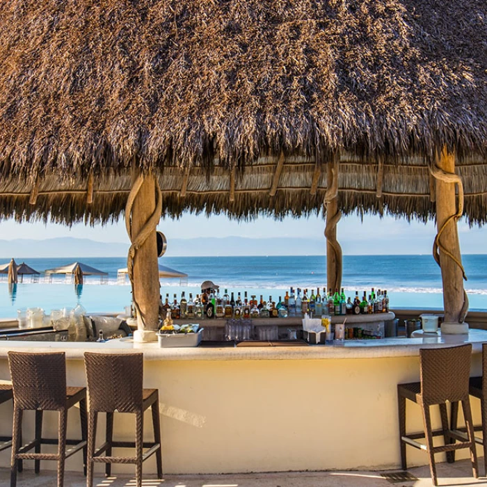 Pool bar at Grand Velas Riviera Nayarit Resort.