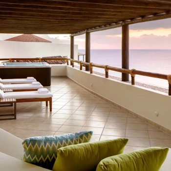 Suite terrace at Grand Velas Riviera Nayarit Resort.