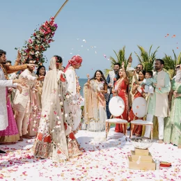 South Asian destiantion wedding