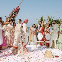 South Asian destiantion wedding