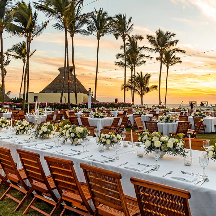 Ocean Garden wedding venue at Grand Velas Riviera Nayarit.