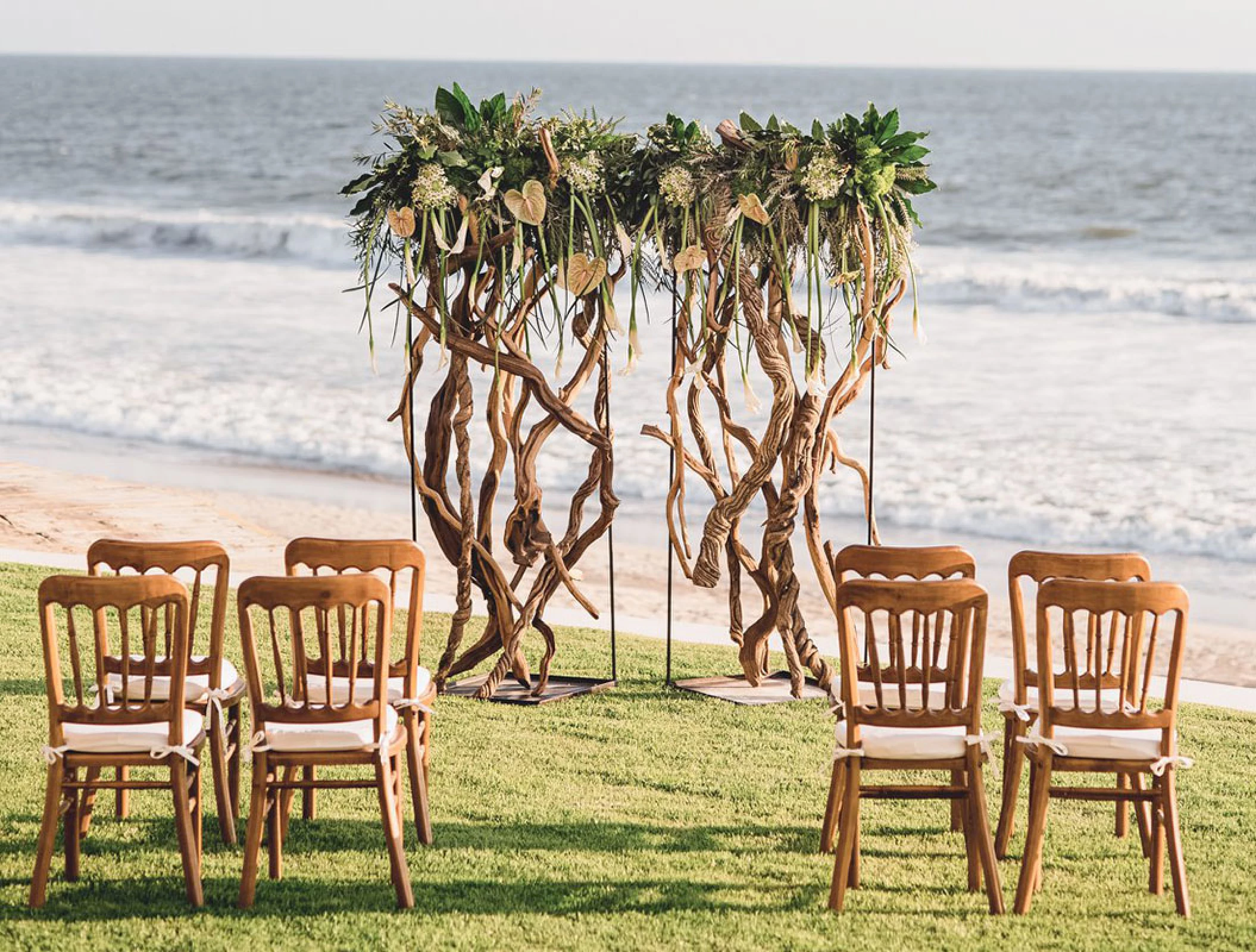 Ocean Garden wedding venue at Grand Velas Riviera Nayarit.