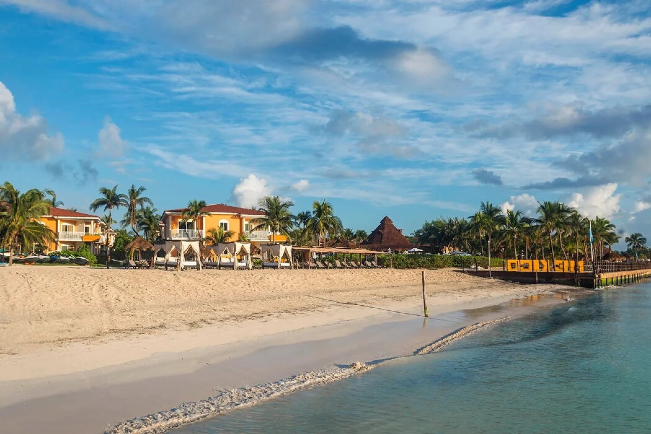 beach at Ocean Maya Royale