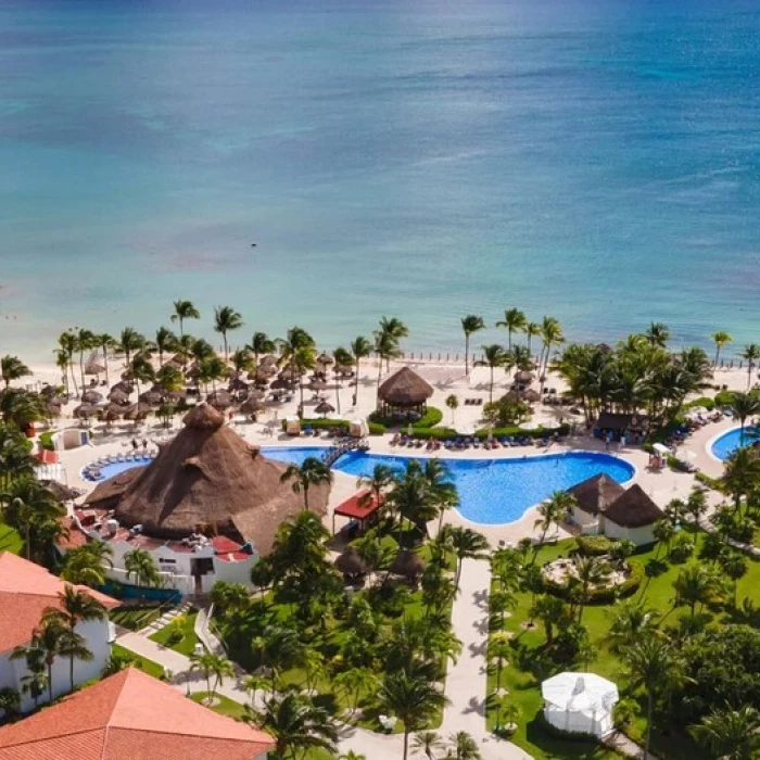 top view of Ocean Maya Royale