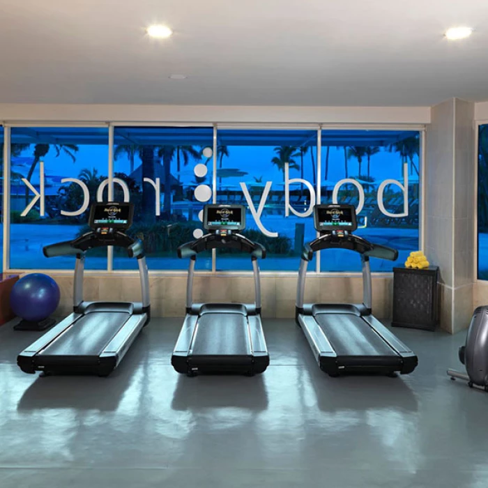 Hard Rock Hotel Vallarta Gym.