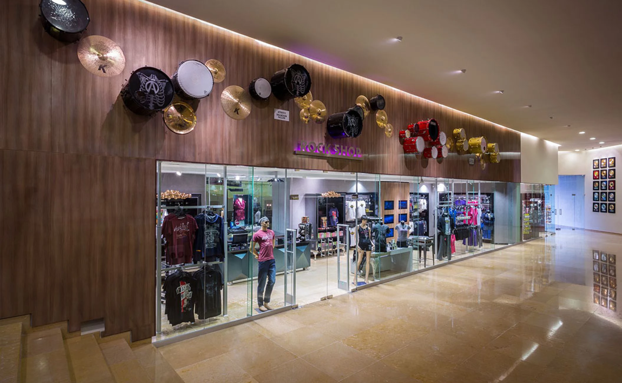 Hard Rock Hotel Vallarta Rock Shop.