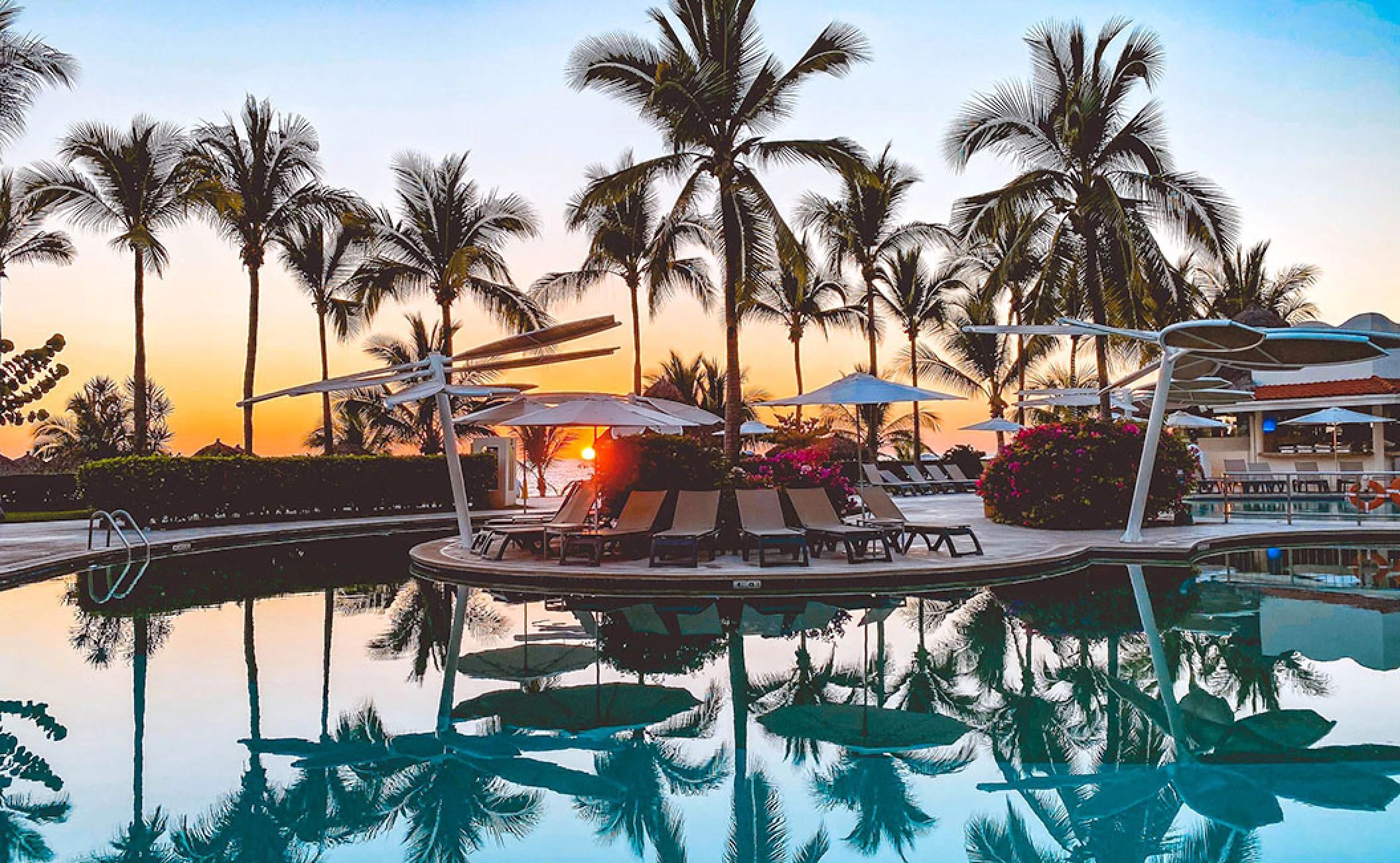 Hard Rock Hotel Vallarta Pools.