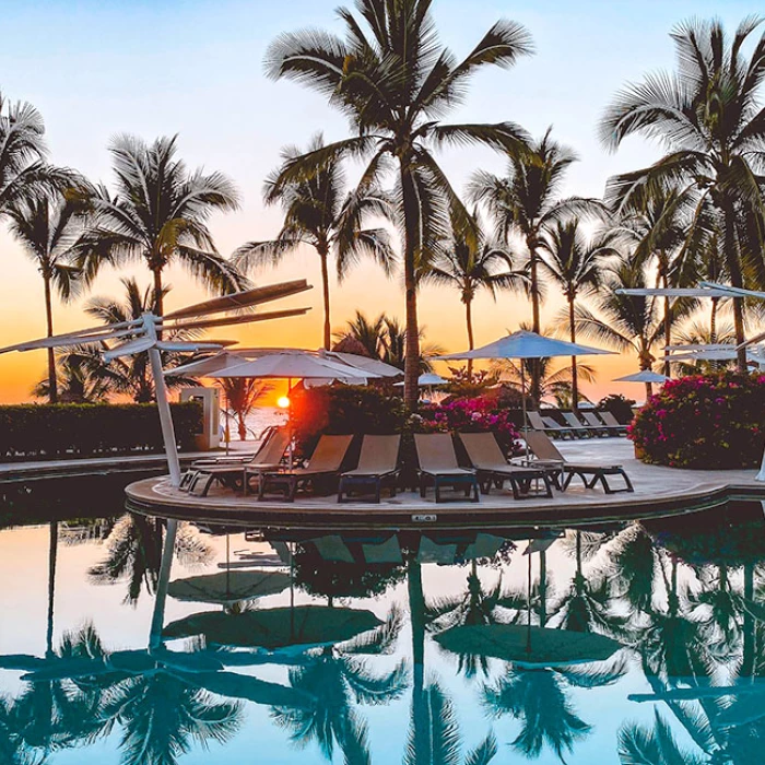 Hard Rock Hotel Vallarta Pools.