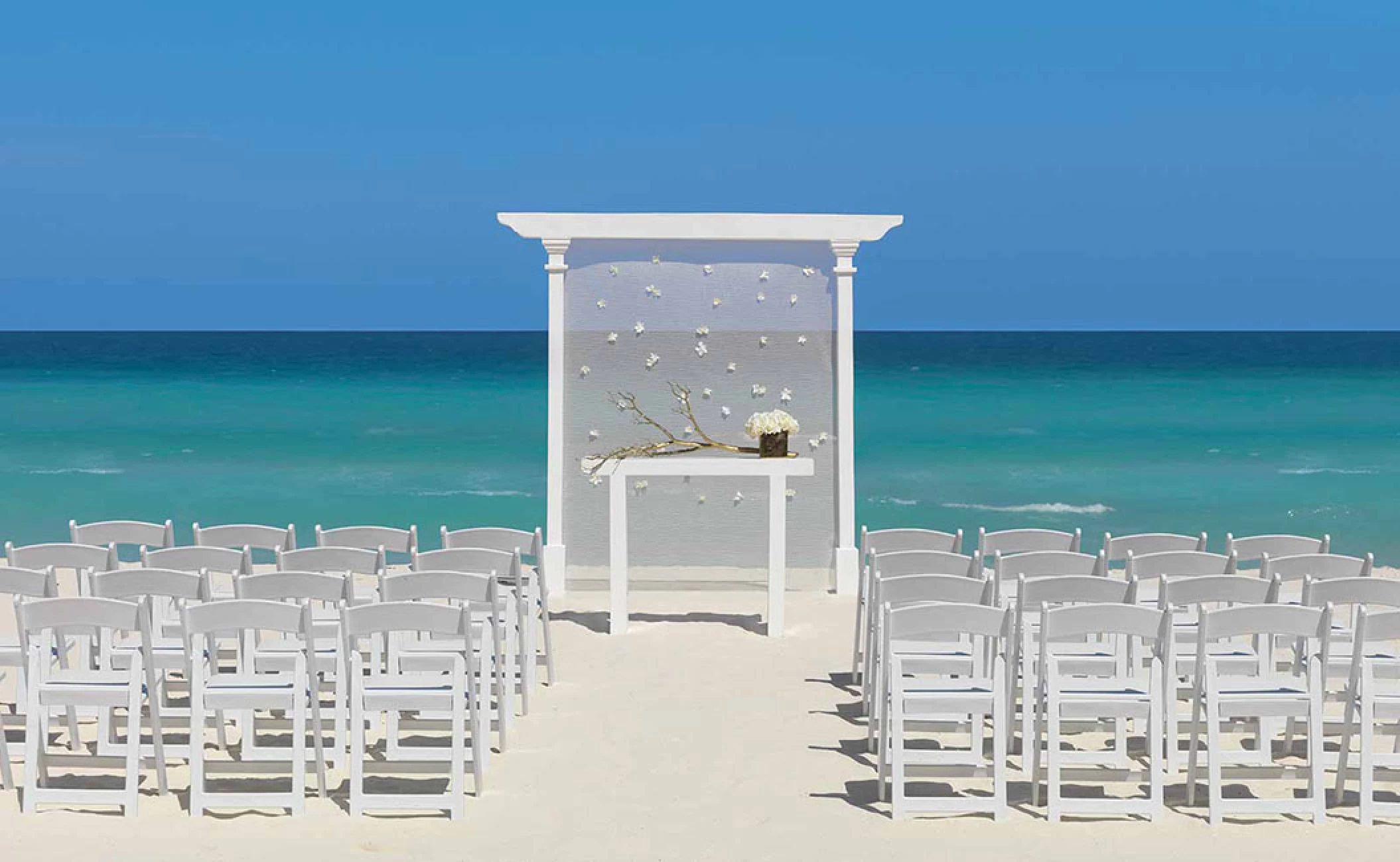 Ciao Beach Wedding Venue at Hard Rock Hotel Vallarta.