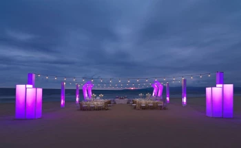 Sunset Beach Wedding Venue at Hard Rock Hotel Vallarta.