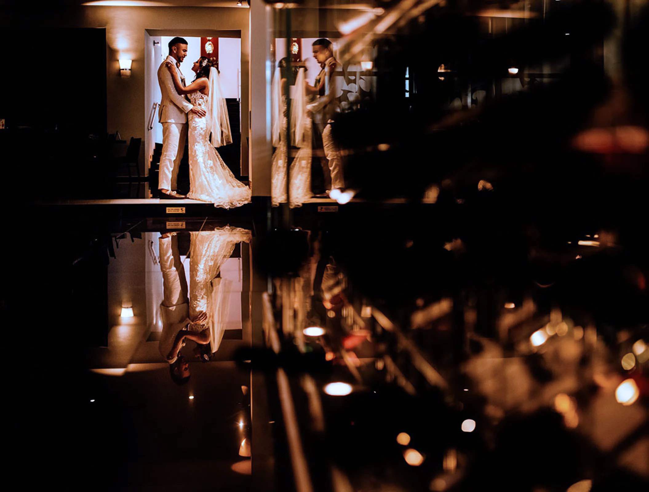 Couple getting married at Hard Rock Hotel Vallarta.