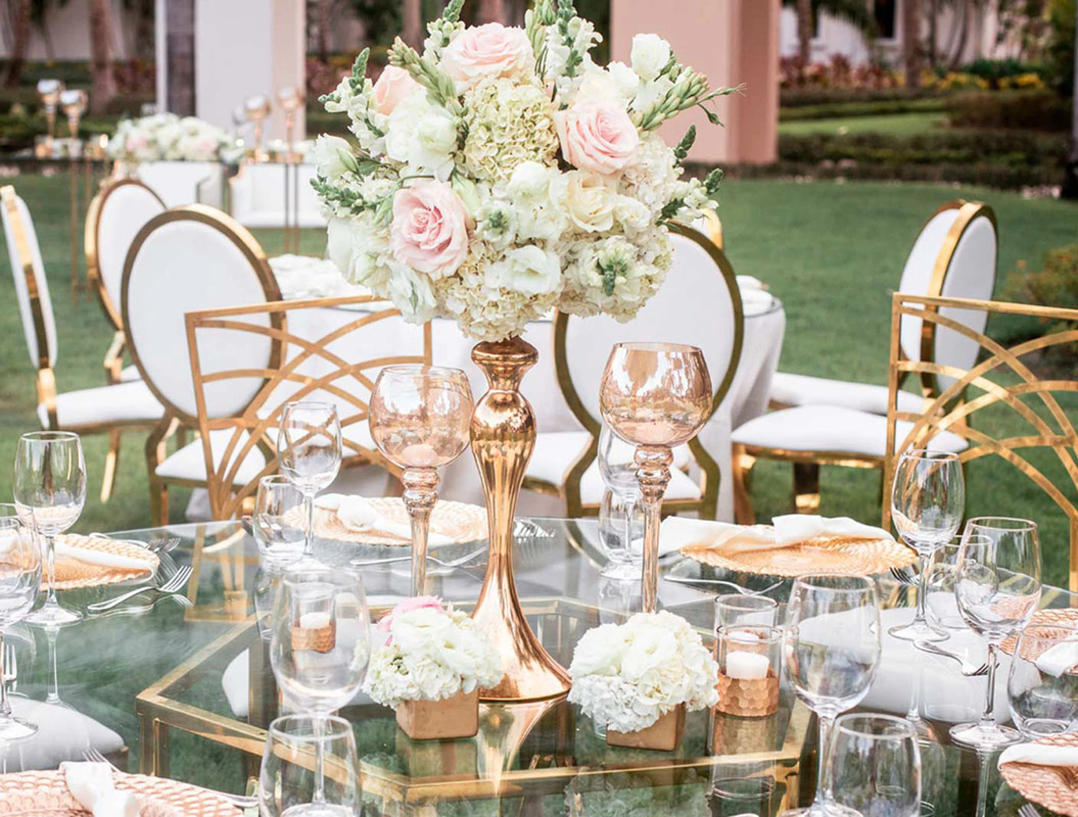 Decor detail at Sunset Garden Gazebo at Hard Rock Hotel Vallarta.
