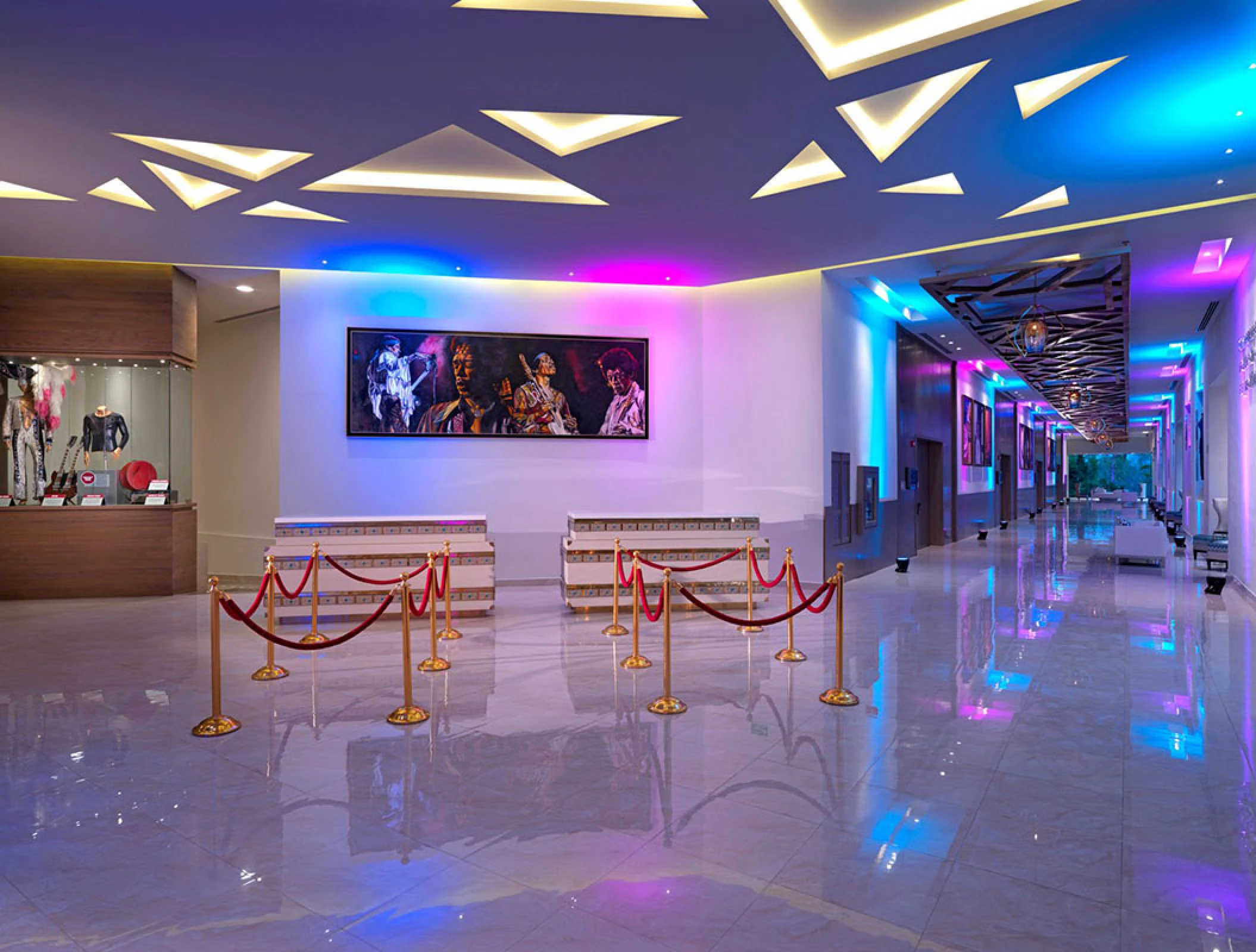 Sanctuary Foyer at Hard Rock Hotel Vallarta.