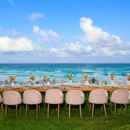 south garden venue at Hilton Cancun Mar Caribe