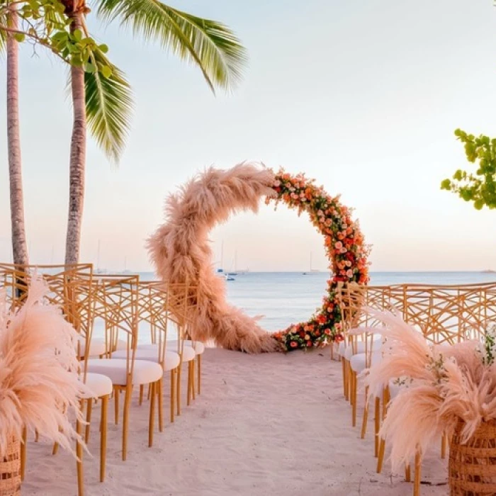 bayahibe beach venue at Hilton La Romana