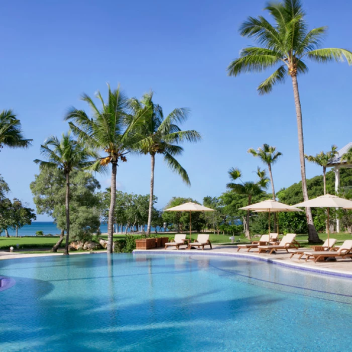 club pool at Hilton La Romana