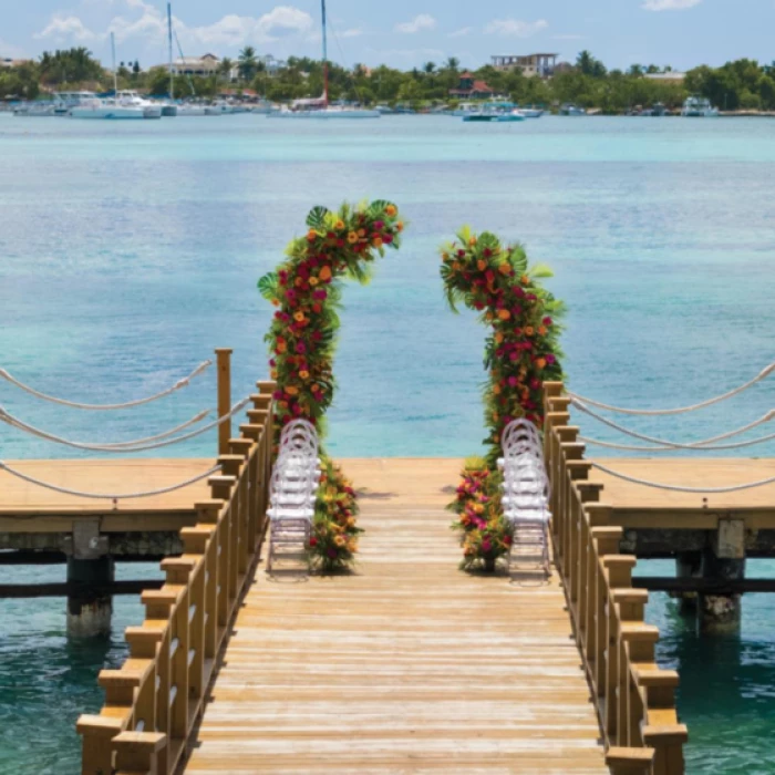 pier venue at Hilton La Romana