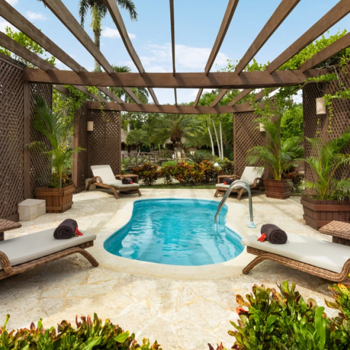 spa hydrotherapy area at Hilton La Romana