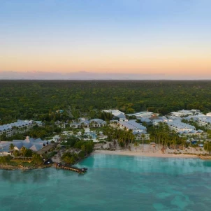 Aerial view of Hilton La Romana, an All Inclusive Adult Resort