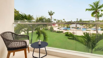 Balcony view at Hilton La Romana, an All Inclusive Adult Resort