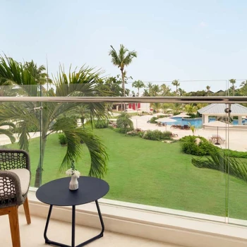Balcony view at Hilton La Romana, an All Inclusive Adult Resort