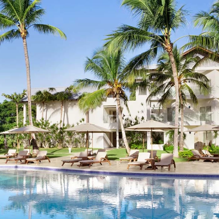 Club pool at Hilton La Romana, an All Inclusive Adult Resort