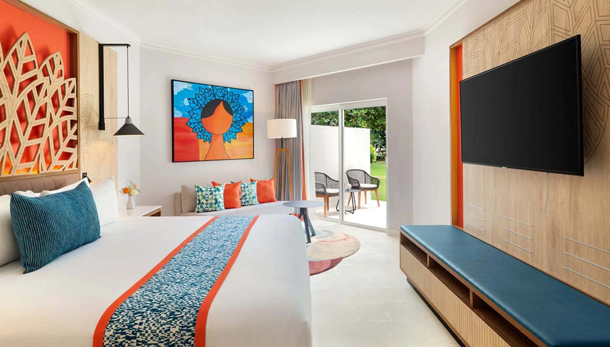 Deluxe suite at Hilton La Romana, an All Inclusive Adult Resort