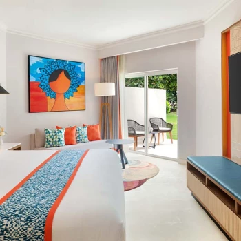 Deluxe suite at Hilton La Romana, an All Inclusive Adult Resort