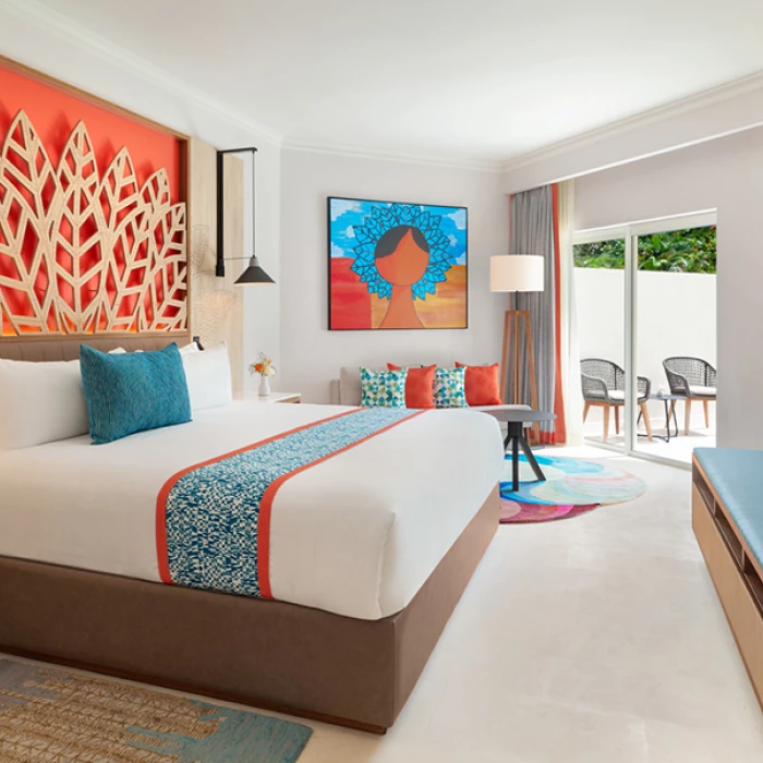 Deluxe suite at Hilton La Romana, an All Inclusive Adult Resort