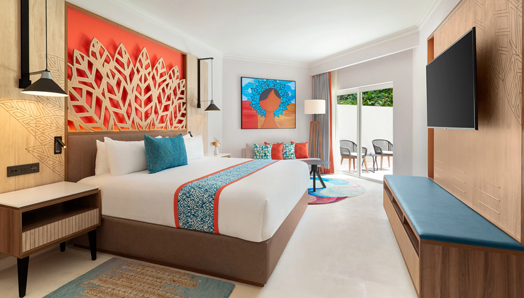 Deluxe suite at Hilton La Romana, an All Inclusive Adult Resort