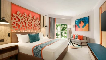 Garden view suite at Hilton La Romana, an All Inclusive Adult Resort