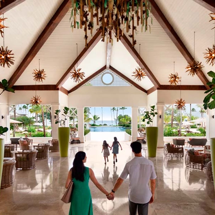 Lobby at Hilton La Romana, an All Inclusive Adult Resort