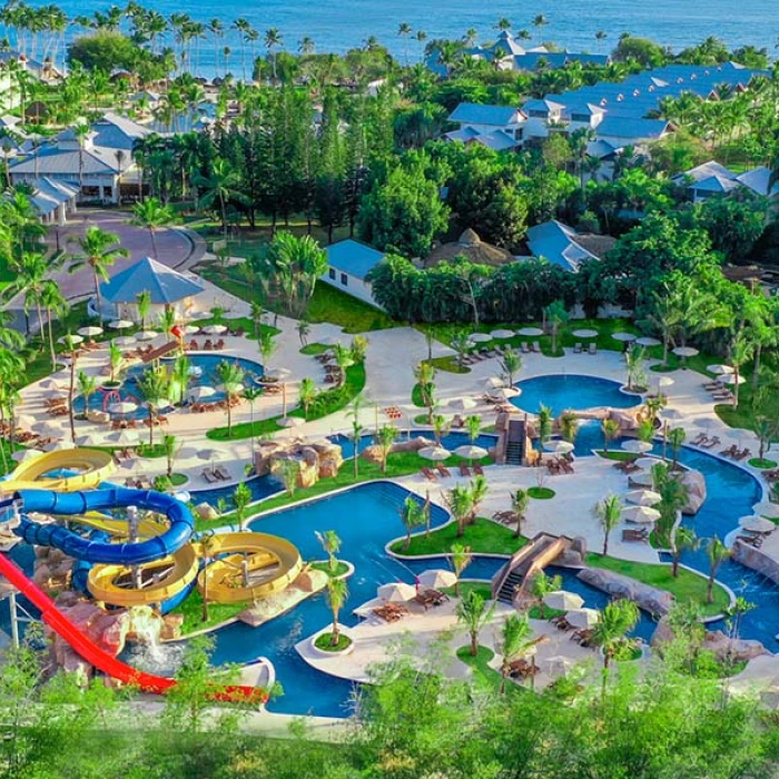 Water park at Hilton La Romana, an All Inclusive Adult Resort