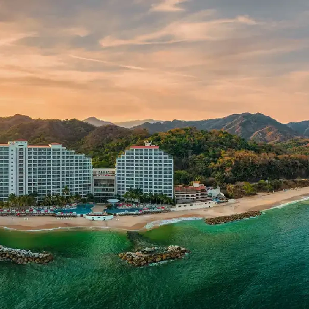 Panoramic view of Hilton Vallarta Riviera