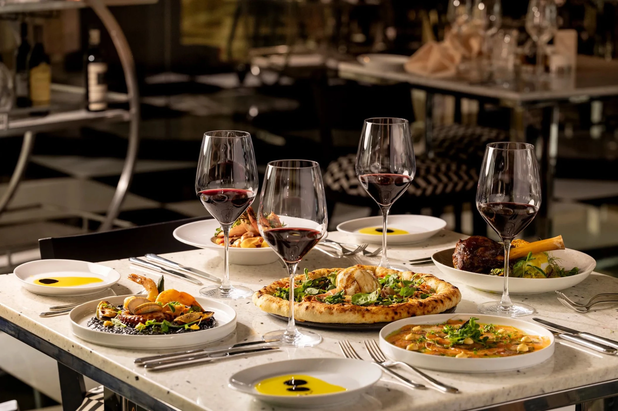 food served at Noi restaurant at Hotel Mousai Cancun