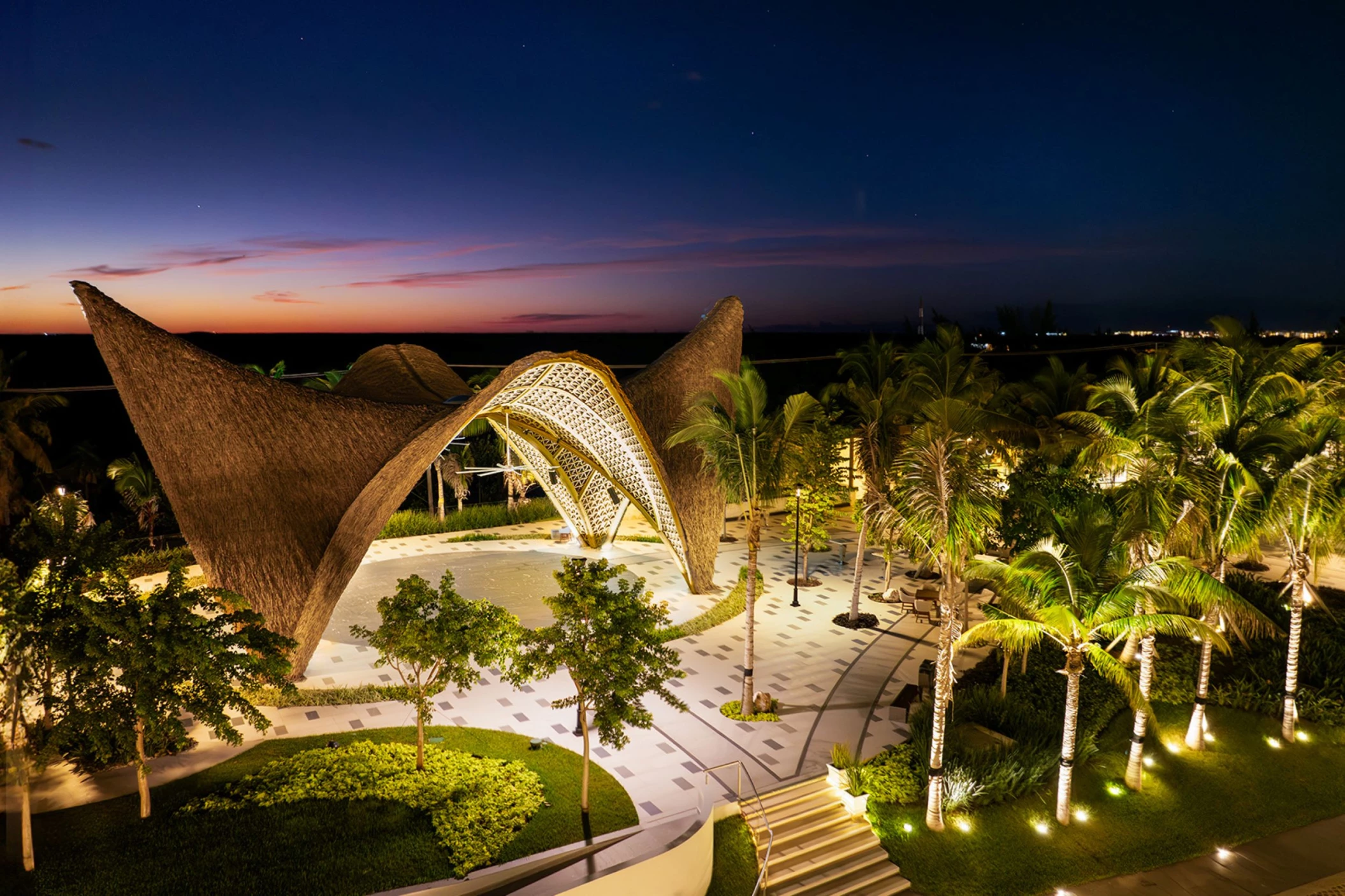 Tierra Luna wedding venue at Garza Blanca and Hotel Mousai Cancun