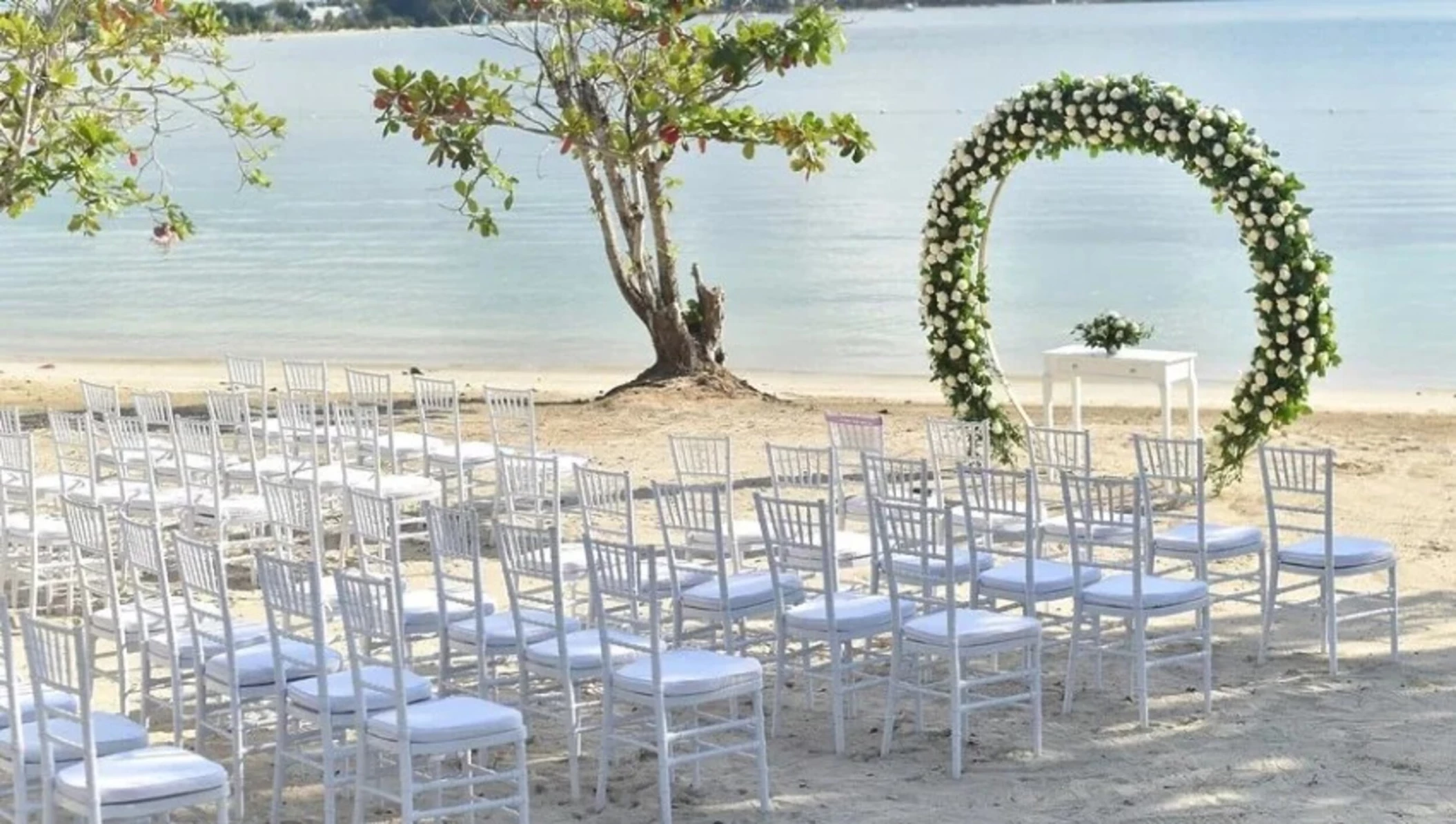 beach venue at Hotel Riu Negril