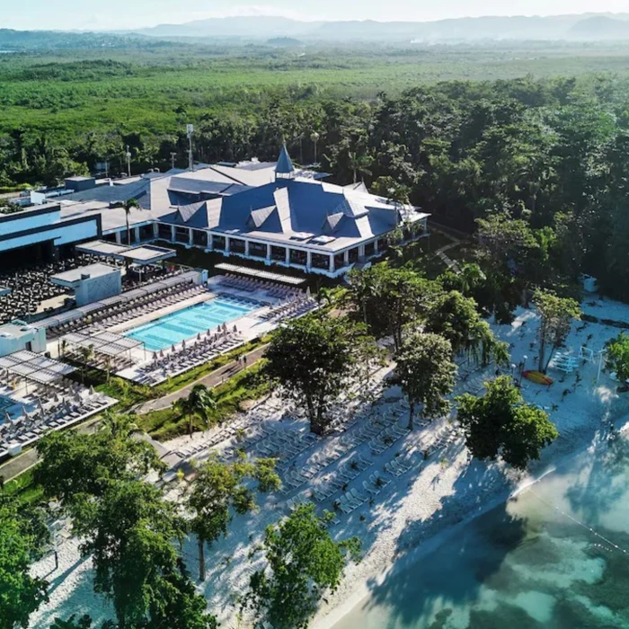 Hotel Riu Negril aerial view