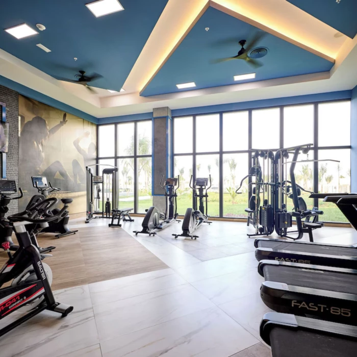 gym at Riu Palace Aquarelle Hotel