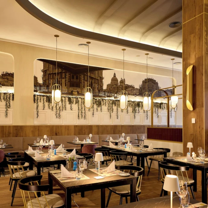 italian restaurant at Riu Palace Aquarelle Hotel