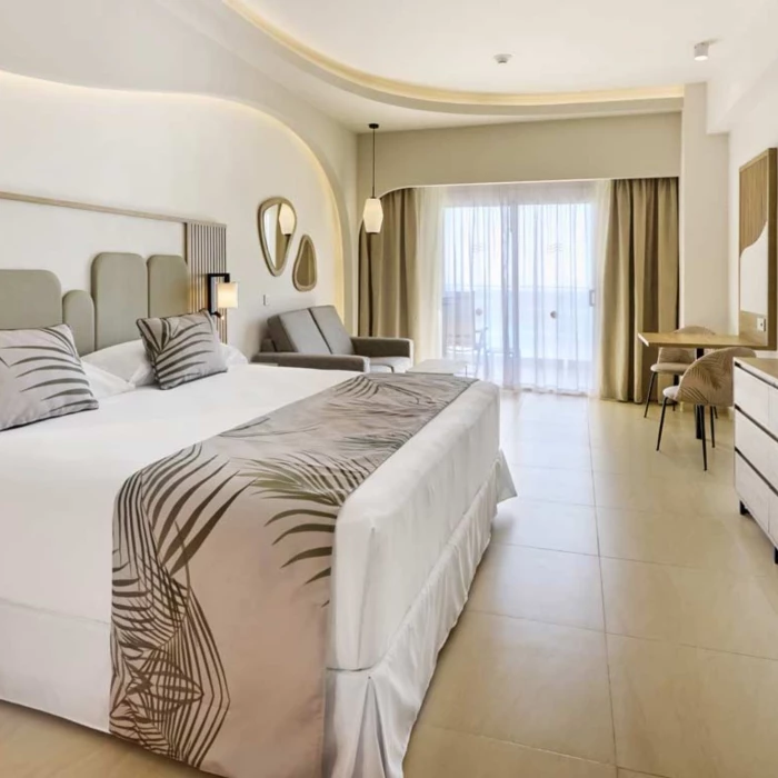 junior suite ocean view at Riu Palace Aquarelle Hotel