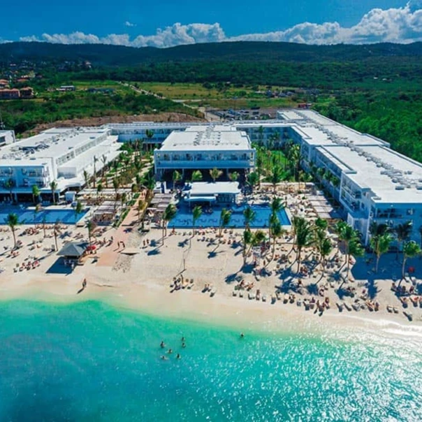 aerial view of Hotel Riu Reggae