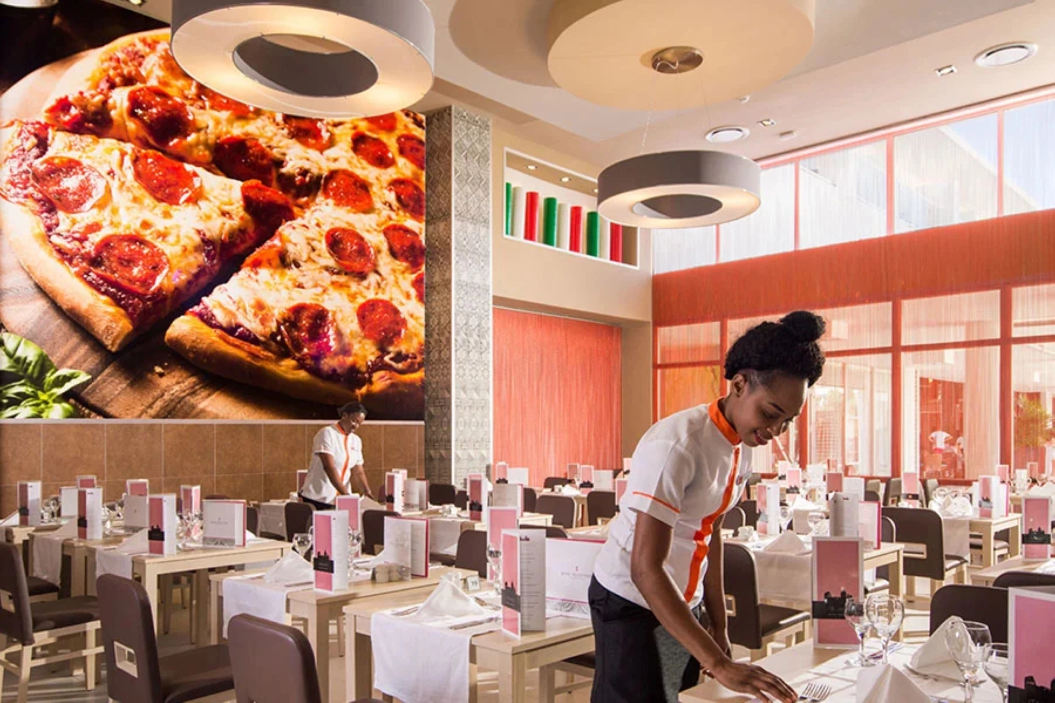 dolce vita restaurant at Hotel Riu Reggae