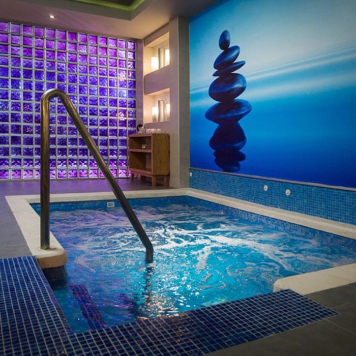pool at the spa at Hotel Riu Reggae