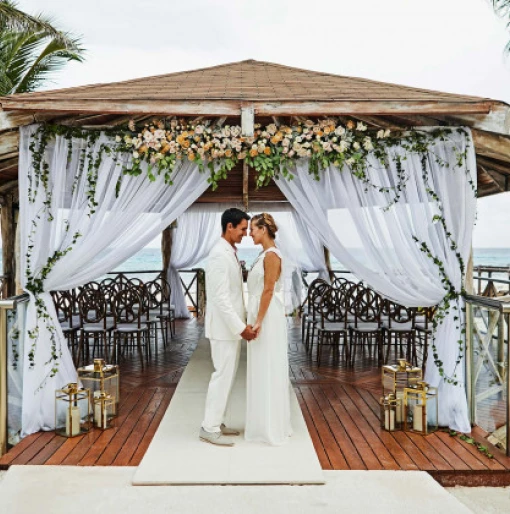 HYATT ZILARA GAZEBO WEDDING