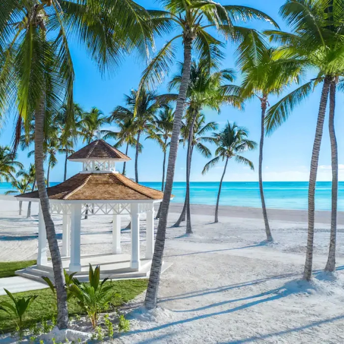 beach gazebo at Hyatt Zilara Cap Cana