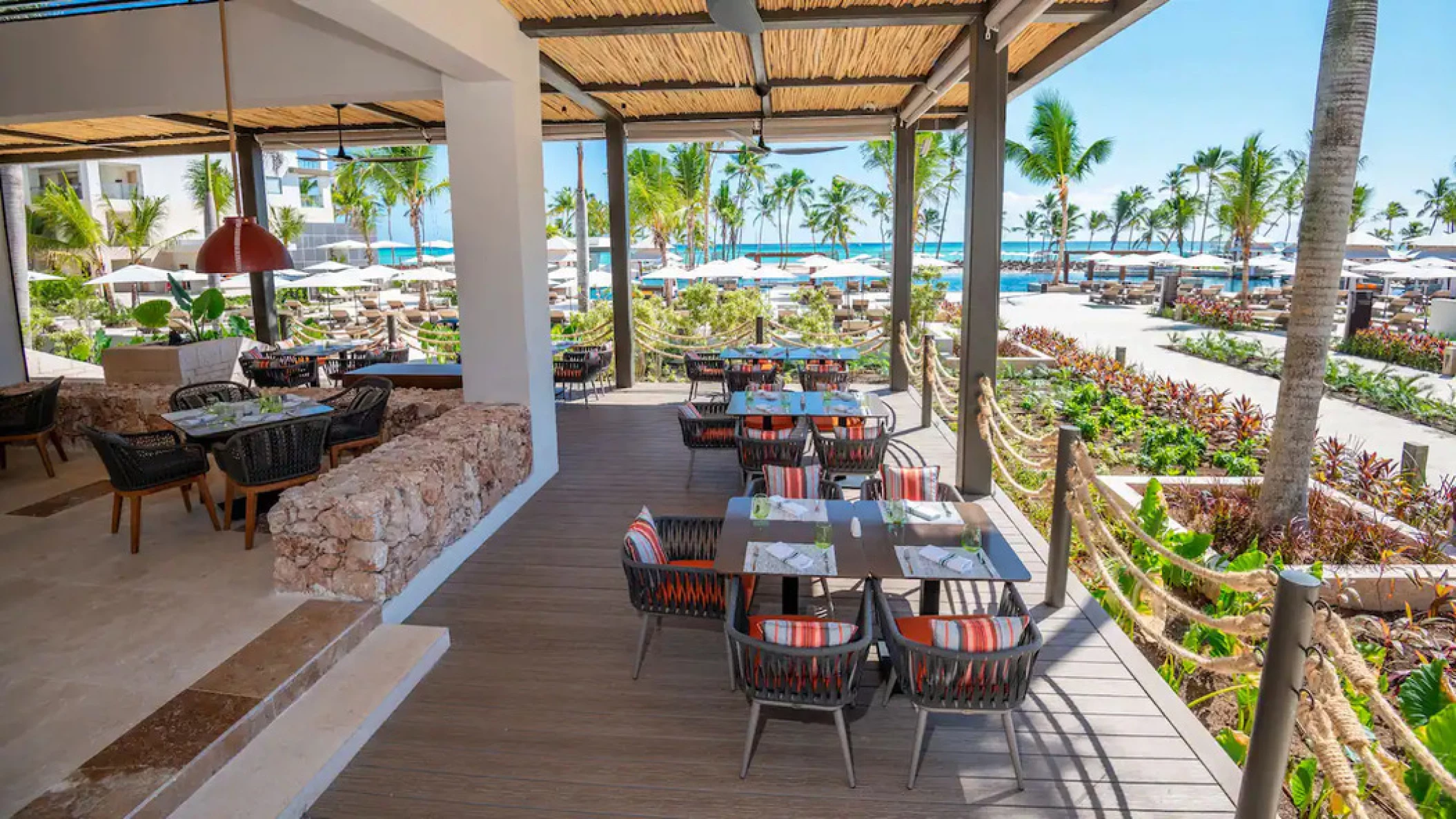 waves restaurant at Hyatt Zilara Cap Cana