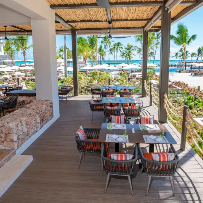 waves restaurant at Hyatt Zilara Cap Cana